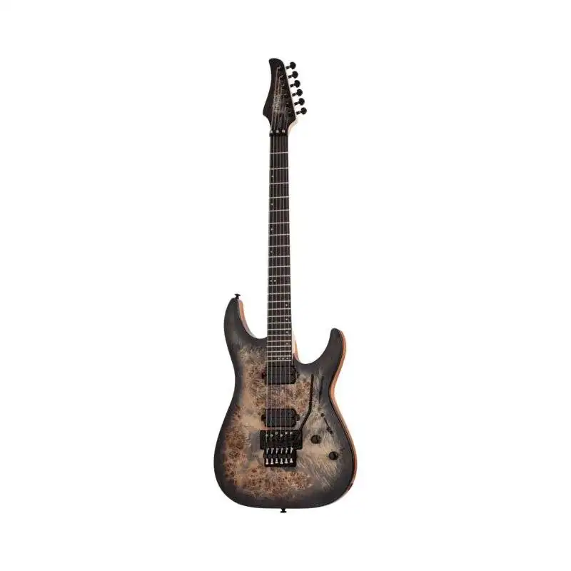 Schecter C-6 Pro FR Charcoal Burst