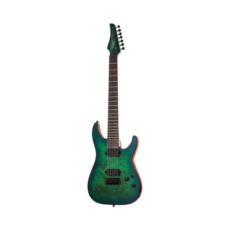 Schecter C-7 Pro Aqua Burst