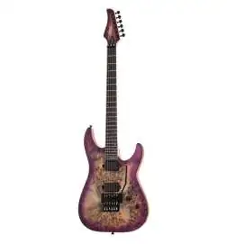 Schecter C-6 Pro FR Aurora Burst