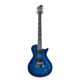 Hagstrom Ultra Swede Worn Denim