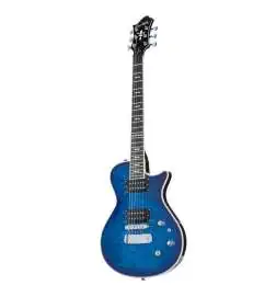 Hagstrom Ultra Swede Worn Denim