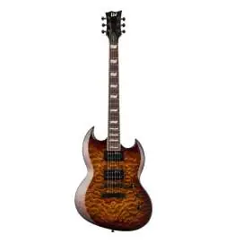 ESP LTD Viper-256 Dark Brown Sunburst