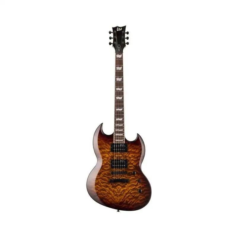 ESP LTD Viper-256 Dark Brown Sunburst