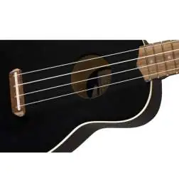 Fender Venice Ukulele Soprano (Black)