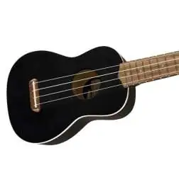 Fender Venice Soprano Ukulele Black