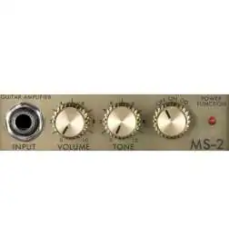 Marshall MS-2 Micro Amp BK zwart