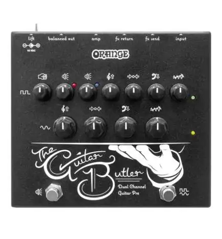 Orange Guitar Butler