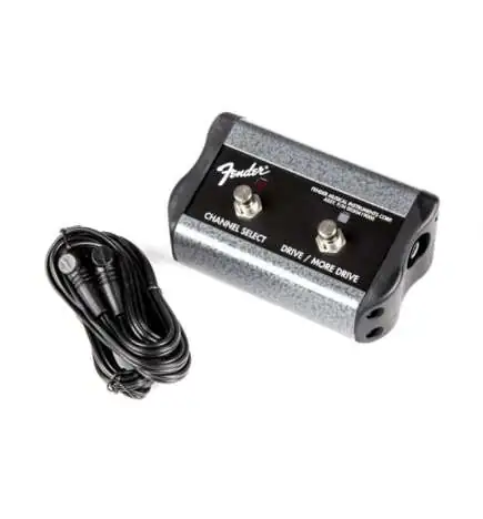 Fender 2-Button Guitar Amplifier Foot switch