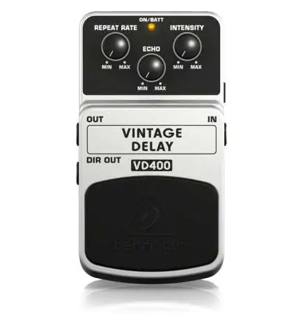 Behringer Pédale d effet Vintage Delay VD400