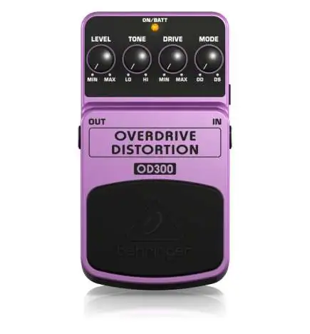 Behringer OD300 Overdirve Distortion Pédale d effet
