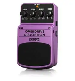 Behringer Overdrive Distortion OD300 Effects Pedal