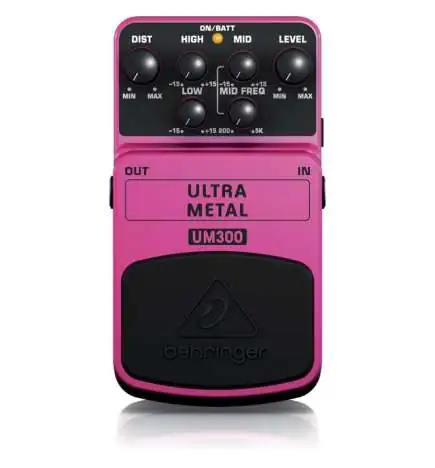 Behringer UM300 pédale d effet Distortion