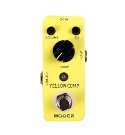 Mooer Audio Pedal Yellow Comp Optical Compressor
