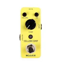 Mooer Audio Amarillo Comp Optical Pedal de compresión