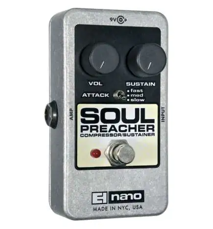 Electro Harmonix Nano Soul Preacher Compressor Sustainer
