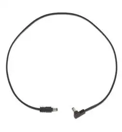 Rockboard Flat Power Cable Angled Straight 0,6 m