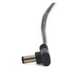 Rockboard Flat Power Cable Angled Straight 0,6 m
