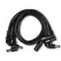 Mooer Audio Multi-Plug Power Câble 8 Coudé