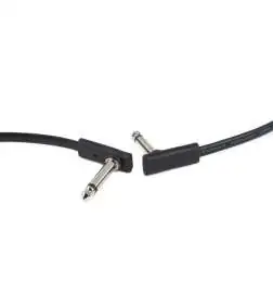 Rockboard Flat Instrument Cable Angled Angled 3 m