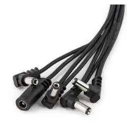 Rockboard Flat Daisy Chain Cable - 8 Outputs