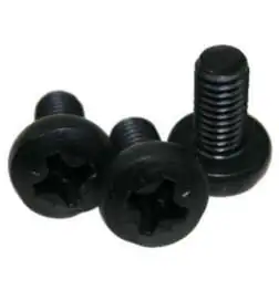 Adam Hall 5927BLP Rack Bolt Set x8 Cage Nut