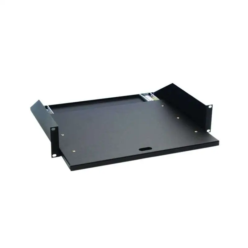 Adam Hall 19" plank 2HE uittrekbaar