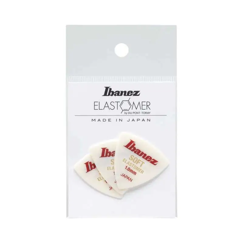 Ibanez BEL8ST10 Elastomer Picks Soft White