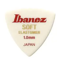 Ibanez BEL8ST10 Elastomer Picks Soft White