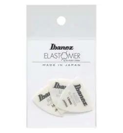 Ibanez BEL8HD10 Elastomer Triangle Guitar Pick Hard 1.0mm (3-Pack)