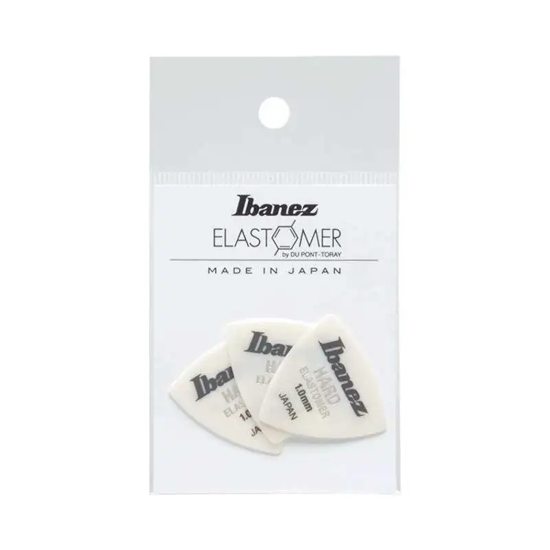 Ibanez BEL8HD10 Elastomer Picks Hard White