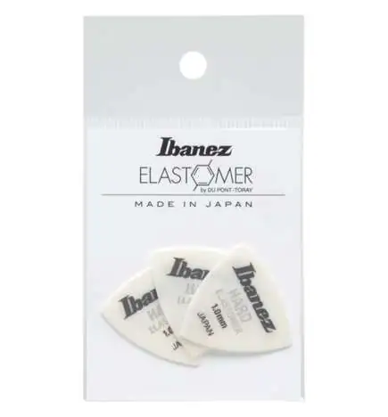 Ibanez BEL8HD10 Elastomer Triangle Guitar Pick Hard 1.0mm (3-Pack)
