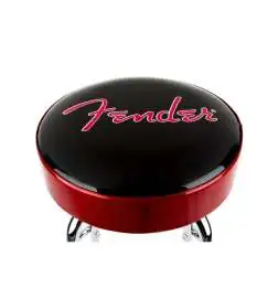 Fender Barstool 24 Red Sparkle Logo