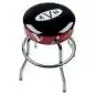 EVH Logo Barstool with Striped Trim 24"