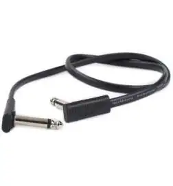 Rockboard Flat Patch Cable 45 cm Black