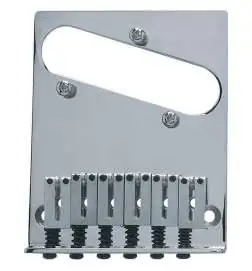 Fender 6-Saddle American Series Tele Bridge (Chrome)