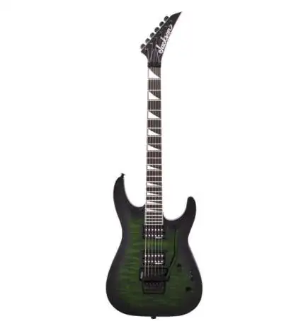 Jackson JS32Q Dinky DKA Transparent Green Burst