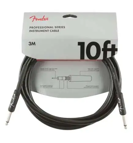 Fender Professional Series instrumentkabel 3 m