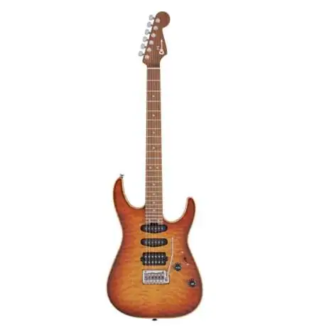 Charvel USA Select DK24 HSS 2PT CM QM Autumn Glow