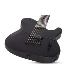 Schecter PT-7 Multiscale Black Ops, Satin Black Open Pore