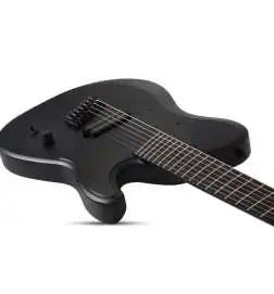 Schecter PT-7 Multiscale Black Ops, Satin Black Open Pore