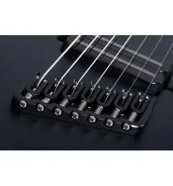 Schecter PT-7 Multiscale Black Ops, Satin Black Open Pore
