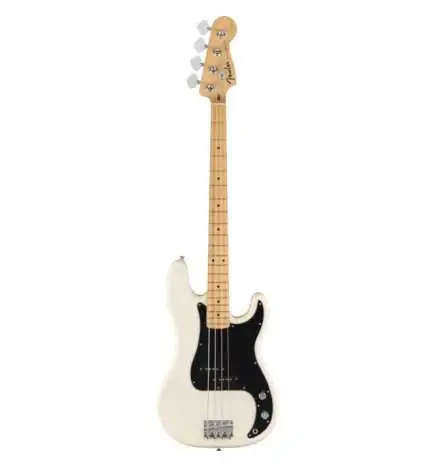 Fender Standard Precision Bass MN Olympic White