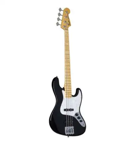 Fender AS Geddy Lee US J-bas MN BLK zwart