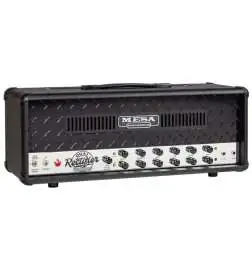 Mesa Boogie Dual Rectifier 90s 2-Channel Black Bronco Chrome Chassis