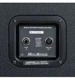 Mesa Boogie Vintage Split Back 2x12 Vertical Cabinet