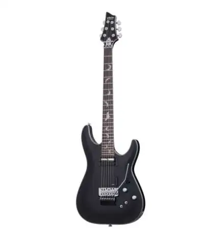 Schecter Damien Platinum-6 FR S Satin Black