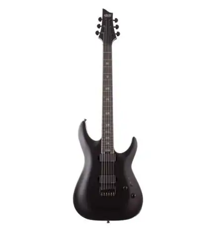Schecter C-1 SLS Evil Twin Satin Black