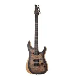 Schecter Reaper-6 Satin Charcoal Burst
