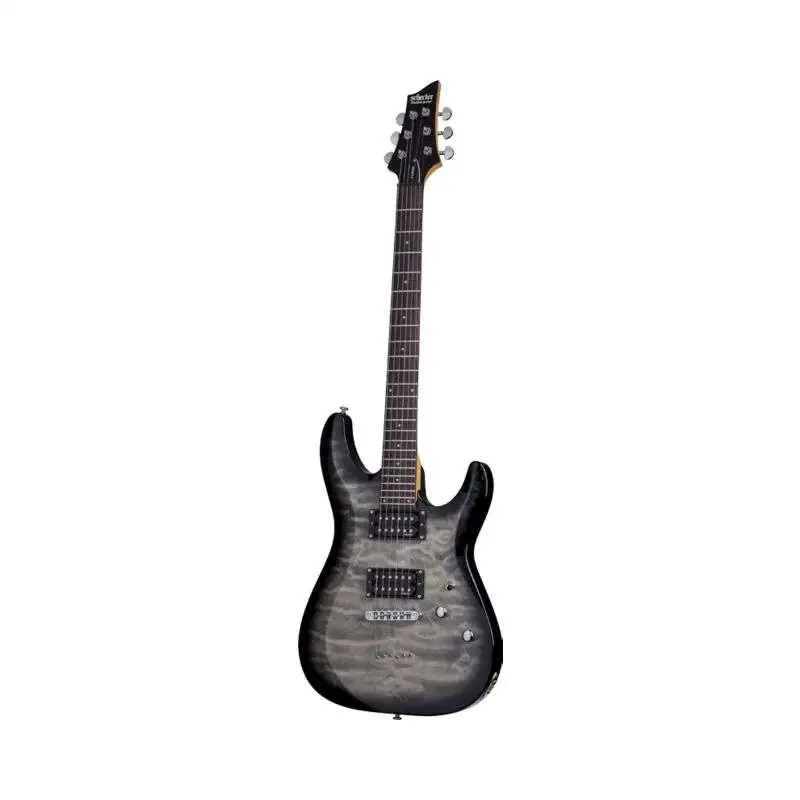 Schecter C-6 Plus Charcoal Burst Schecter C-6 Plus Charcoal Burst