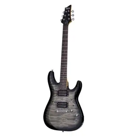 Schecter C-6 Plus Charcoal Burst
